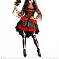 "DIA DE LOS MUERTOS BRIDE" (dress, flower veil)
