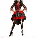 "DIA DE LOS MUERTOS BRIDE" (dress, flower veil)