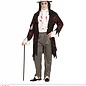"ZOMBIE GROOM" (tailcoat with shirt, pants, scarf, top hat with hair)