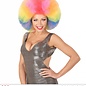 Pk  6 Top quality "MULTICOLOR OVERSIZED AFRO WIG" in polybag