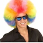 Pk  6 Top quality "MULTICOLOR OVERSIZED AFRO WIG" in polybag