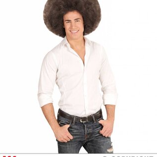 Pk  6 Top quality "COFFEE OVERSIZED AFRO WIG" in polybag