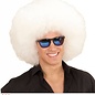 Pk  6 Top quality "WHITE OVERSIZED AFRO WIG" in polybag
