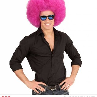 Pk  6 Top quality "PURPLE OVERSIZED AFRO WIG" in polybag