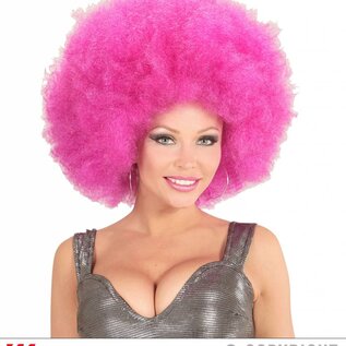 Pk  6 Top quality "PURPLE OVERSIZED AFRO WIG" in polybag