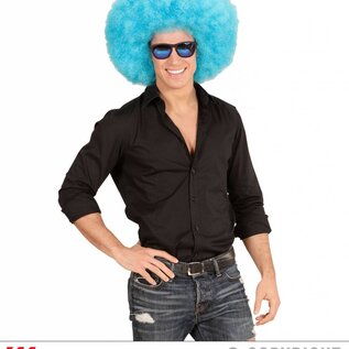 Pk  6 Top quality "AZURE OVERSIZED AFRO WIG" in polybag
