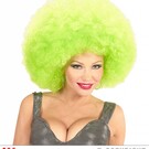 Pk  6 Top quality "GREEN OVERSIZED AFRO WIG" in polybag