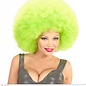 Pk  6 Top quality "GREEN OVERSIZED AFRO WIG" in polybag