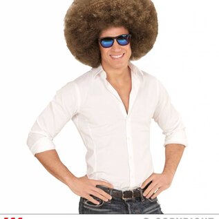Pk  6 Top quality "BROWN OVERSIZED AFRO WIG" in polybag