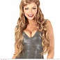 Pk  4 Brown "DIVA WIG" in polybag