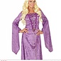 Pk  4 Blonde "HIPPIE / MEDIEVAL WIG WITH DAISY HEADBAND" in polybag