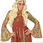Pk  4 Blonde "HIPPIE / MEDIEVAL WIG WITH DAISY HEADBAND" in polybag
