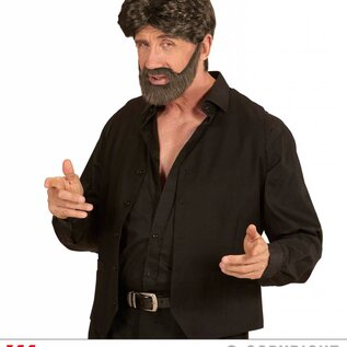 Pk  4 Brown "MAN WIG & BEARD" in box
