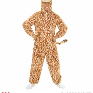 Pluche giraffen kostuum voor dames en heren