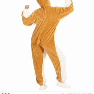"PLUSH BULLDOG" (hooded jumpsuit with mask)