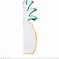 Pk 12 "HONEYCOMB PINEAPPLE" 35 cm