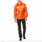 Satin "ORANGE 70s DISCO SHIRT"