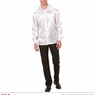 Satin "WHITE 70s DISCO SHIRT"