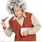 Pk  4 "OLD MAN / MAD SCIENTIST WIG" in polybag