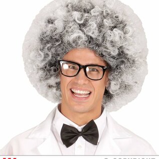 Pk  4 "OLD MAN / MAD SCIENTIST WIG" in polybag