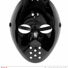 Pk 12 "BLACK HOCKEY MASK"