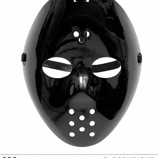 Pk 12 "BLACK HOCKEY MASK"