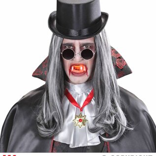 Pk 12 "RED LED LIGHT VAMPIRE FANGS"