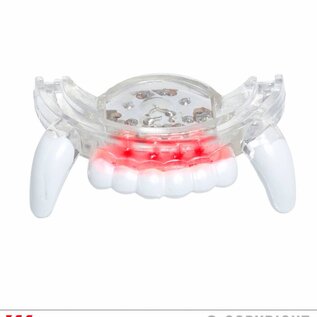 Pk 12 "RED LED LIGHT VAMPIRE FANGS"
