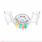 Pk 12 "COLOR CHANGING LED LIGHT MOUTH"