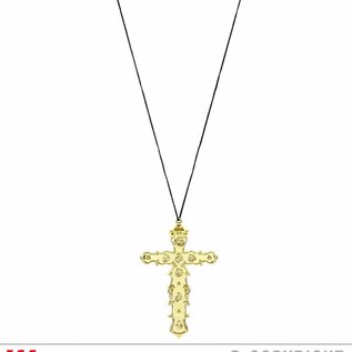 Pk 12 "GOLD CROSS NECKLACE"