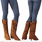 Pk  6 Pair of suede look "COWBOY BOOT COVERS"