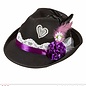 Pk  6 Felt "BAVARIAN FEDORA WITH DECORATIONS"