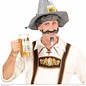 Pk  6 Felt "OKTOBERFEST HAT WITH EDELWEISS & BEER MUG"