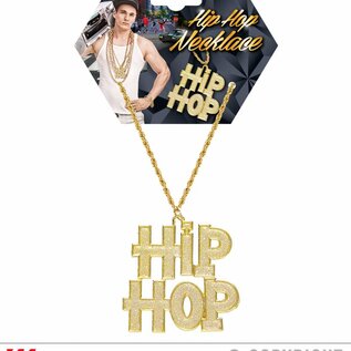 Pk 12 "GOLD HIP HOP NECKLACE"