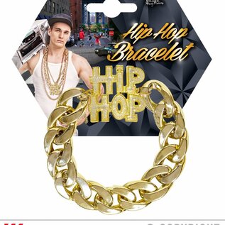 Pk 12 "GOLD HIP HOP BRACELET"