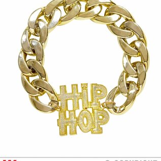 Pk 12 "GOLD HIP HOP BRACELET"