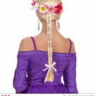 Pk  6 "FLOWER HEADBAND WITH PLAIT"