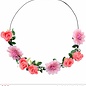 Pk 12 "PINK FLOWER HEADBAND"