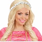 Pk 12 "WHITE FLOWER HEADBAND"