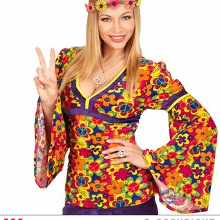 Pk 12 "MULTICOLOR FLOWER HEADBAND"