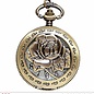 Pk  6 "ROSE POCKET WATCH WITH CHAIN"