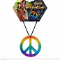Pk 12 "RAINBOW HIPPIE NECKLACE"