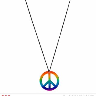 Pk 12 "RAINBOW HIPPIE NECKLACE"
