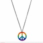 Pk 12 "RAINBOW HIPPIE NECKLACE"