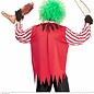 Pk  4 "HORROR CLOWN" (coat, mask with wig)