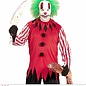 Pk  4 "HORROR CLOWN" (coat, mask with wig)