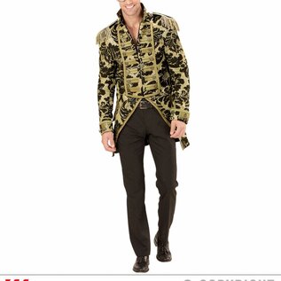"GOLD JACQUARD PARADE TAILCOAT"