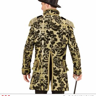"GOLD JACQUARD PARADE TAILCOAT"