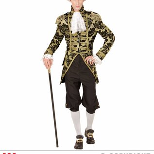 "GOLD JACQUARD PARADE TAILCOAT"