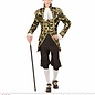 "GOLD JACQUARD PARADE TAILCOAT"
